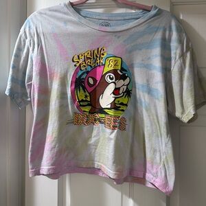 Buc-Ee’s Spring Break Tie-Dye Crop